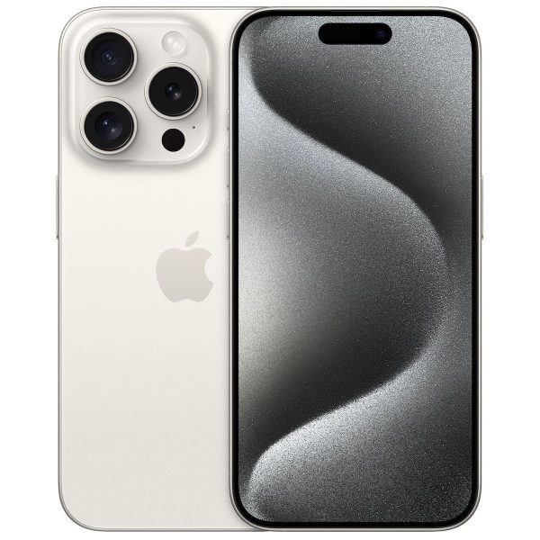 Apple IPhone 15 Pro (8GB/128GB) White Titanium Refurbished Grade B